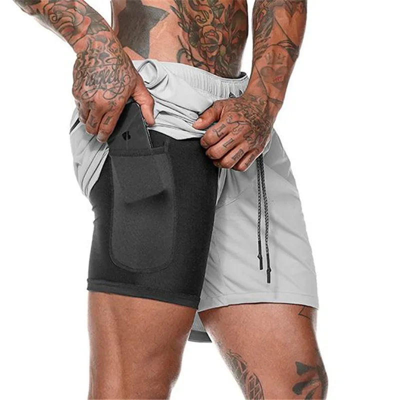 Men’s 2-in-1 Performance Training Shorts