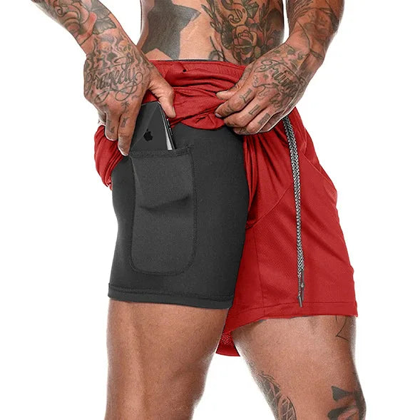 Men’s 2-in-1 Performance Training Shorts